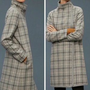 Aritzia Babaton Plaid Cormac Coat, Wool, Size S
